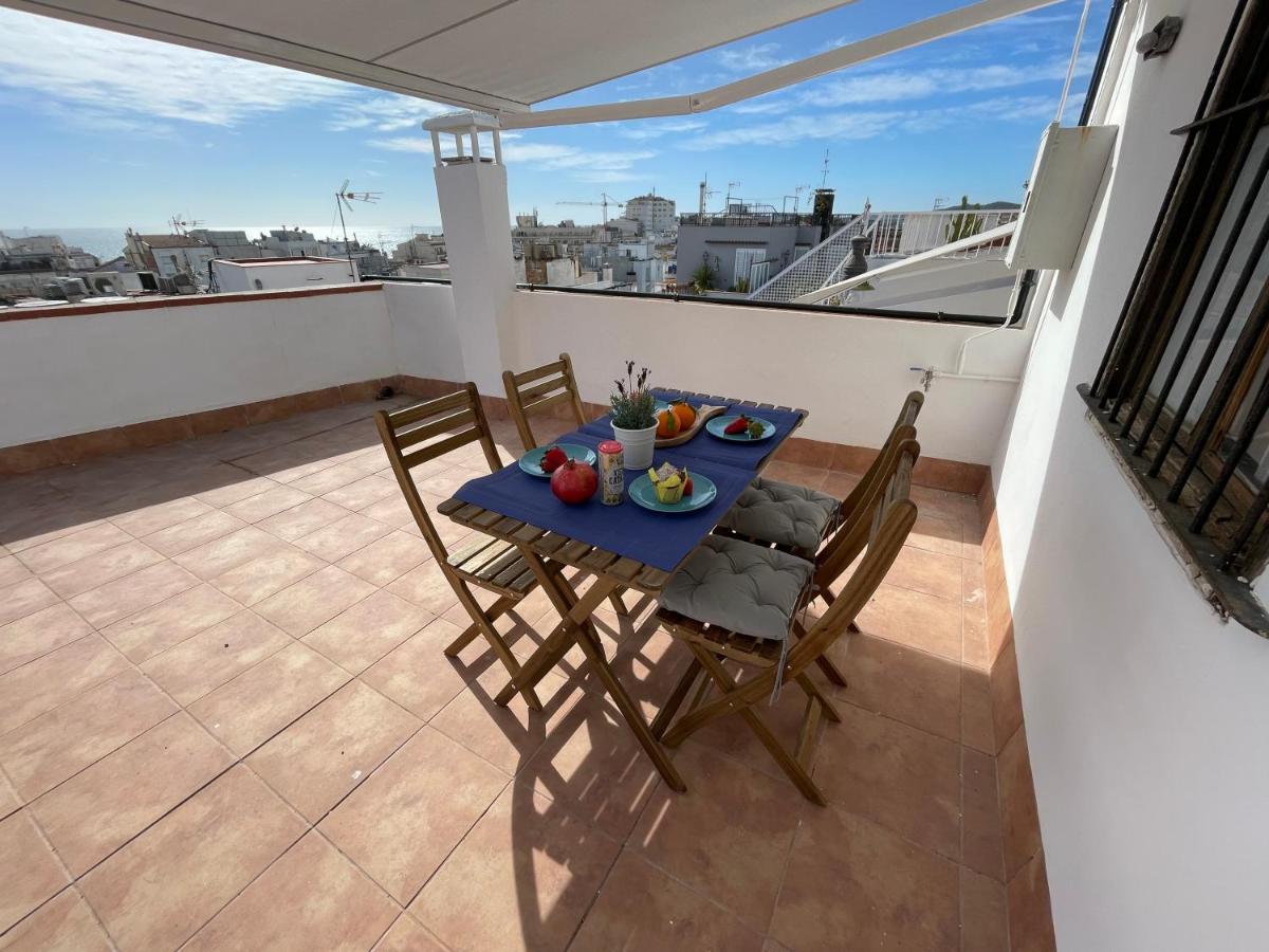 Sunny Apartment Central Sitges Bagian luar foto